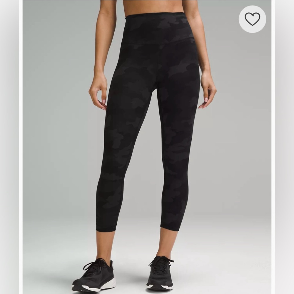 Lululemon Wunder Train High Rise Tight 25” Size 4